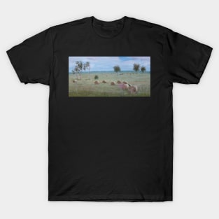 'Haybale Paddock' T-Shirt